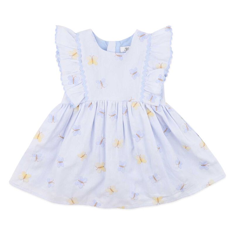 B&eacute;b&eacute; Libby Embroidered Butterfly Dress 00-2Y image number 0